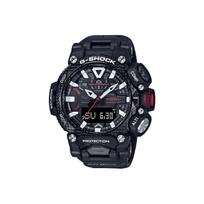 Casio G-Shock Master Of G Space Serija 200M Atsparumas vandeniui Kvarcinis mechanizmas Dervos apyrankė Vyriški laikrodžiai Juodas GR-B200-1AER Black black