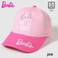 Barbie Girls' Mesh Sun & Baseball Cap 54cm (6-14 Years) rožinės rožinės spalvos