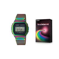 CASIO Unisex YOUTH Juodas laikrodis A1000PRW-1PR A1000PRW-1PR black