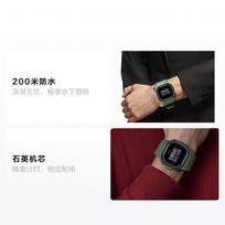 CASIO 5600 series 200m waterproof Quartz resin strap men's watch black dial DW-5610UU-3JF juoda