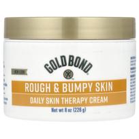 Gold Bond, rough and bumpy skin, daily skin therapy cream, fragrance-free, 226 g (8 oz) beige