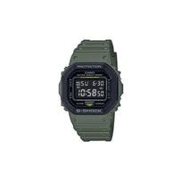 Casio G-SQUAD serija G-SHOCK teminė serija retro madingas kvadratinis atsparus vandeniui ir smūgiams mechanizmas kvarcinis mechanizmas dervos dirželis japoniškas DW-5610SU-3PR juoda