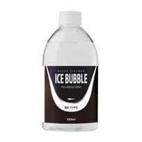 Ledo burbuliukų skustuvo valymo skystis BR tipo 500ml, Korėjos skutimosi peiliukai white
