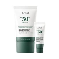Anua Houttuynia Cordata Silky Moisture Sun Cream Special (50ml+10ml), 1 piece, 50ml white