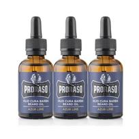 Proraso Azur Lime Barzdos aliejus, 3 vienetai, 30 ml black