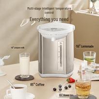 Midea 5L Stainless Steel Electric Water Kettle with Temperature Control CN plug (adapter included) white