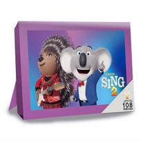 Alok Thing 2 Buster and Ash Picture Frame Case Mini Jigsaw Puzzle AL108-5, Korean popular puzzles gray