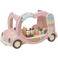„Sylvanian Families“ pramogų parkas „Omiseya“ [Happy Ice Cream Wagon] „Mi-89 ST Mark“ sertifikatas 3 metų ir vyresni Žaislų lėlių namelis „Sylvanian Families“ EPOC gray