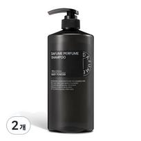Dafume Signature Perfume Shampoo Baby Powder, 1L, 2 units black