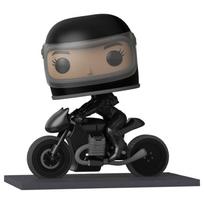 Betmenas Selina Kyle ant motociklo Pop! Važiuoti