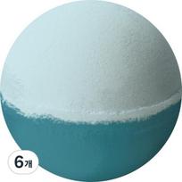 Flu Love Night Salt Bubble Bath Bomb Silent Night Woody Scent, 200g, 6 pieces gray