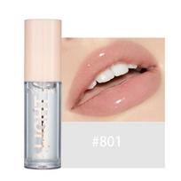 Mirror Pearl Lip Gloss Waterproof Lasting Moisturizing Glitter Glaze Women Shimmer Plumping Makeup Cosmetics 12 Colors, 01, 01 01, 1 Piece brown