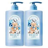 Bouquet Garni Silk Keratin Shampoo Baby Powder Scent, 1L, 2 ea. white
