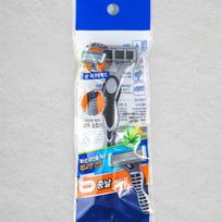 6-Blade Open Cartridge Razor 1P gray
