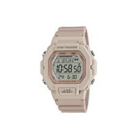 Casio Standard Series 100M Water Resistant Quartz Movement Resin Strap Watch Women watches Gray LWS-2200H-4AV Random Watch Box,Gray Dial beige