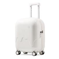 DK Bubble Hardside Spinner Luggage white