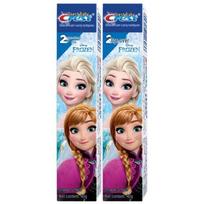 Crest Frozen Dual-Effect Anti-Cavity Kids Toothpaste (2-12 Years) beige