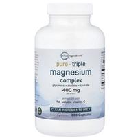 Micro Ingredients, Triple Magnesium Complex, 300 Capsules (133 mg per capsule)