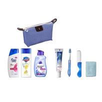 Head & Shoulders Travel Essential 8-Piece Kit blue