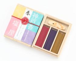Arima Koshindo original incense Kobe incense holder [Shioya (incense included)] beige