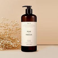 mise en scène skincare perfume shampoo fair en freesia scent 900ml white