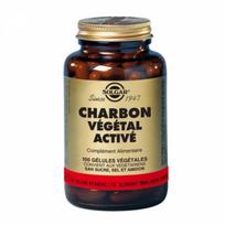 Solgar CHARBON VEGETAL ACTIVE 100 Capsules