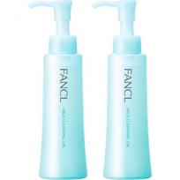 Japonija Fancl Švelnus valomasis aliejus Makiažo valiklis 120 ml 2 pakuotės white