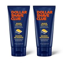 Dollar Shave Club skutimosi kremas ir gelis Alternatyva Lygus slydimas Padeda išvengti spuogelių nuo skutimosi ir įaugusių plaukų 2 x 6 oz. gray