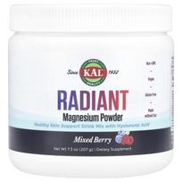 KAL, Radiant Magnesium Powder, Mixed Berry, 7.3 oz (207 g)