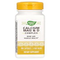 Nature's Way, Calcium Magnesium and Vitamin D Complex, 100 Capsules