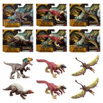 Mattel Jurassic World Veiksmų rinkinys Dinosaurų 6 figūrėlės Amžius Danger! Vaikų figūrėlės, Dėžutė, 4+, Daugiaspalvės JGB72-986E black