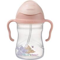 Bibox šiaudelis puodelis 240ml, Bambi, 1 vnt. white