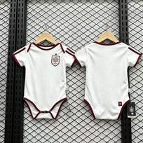 Pasaulio taurės Ispanijos kūdikio futbolo marškinėliai Brazilijos kūdikio laipiojimo marškinėliai 1-2 metų Argentinos marškinėliai BB vieno gabalo drabužis 12 code gray