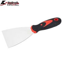 Kraftwell Stainless Steel Putty Knife 3 inch black