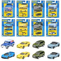 Degtukų dėžutės asortimento mini automobiliai, parduodami metų senumo ir Collector's [8 box] [3 up] 986V-GBJ48 yellow