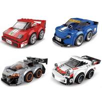 Dekka Mini Baseinas LEGO LEGO LEGO Kaladėlė 4 Rinkinys 26005-26008, Mišrus Apdovanojimas blue
