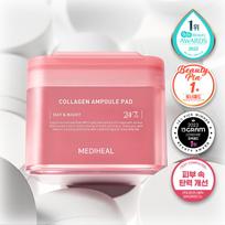 MEDIHEAL kolageno ampulės įklotas 100 įklotų pink