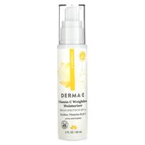 DERMA E, Vitamin C Weightless Moisturizer, SPF 45, 2 fl oz (60 ml) white