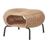 IKEA su laikymo funkcija pufas rotango GAMLEHULT (804.429.66)