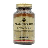 Magnesium with Vitamin B6, 250 Tablets