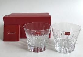 Baccarat Etna tumbler (pair) 8.5cm2104-385 [item] gray