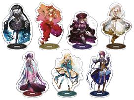 Domina Games Stella Monolith Acrylic Stand Set black