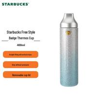 Starbucks Badge Thermos Mug gray