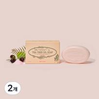 Hyochang Tea Tree Oil Soap Bar, 140g, 2 units beige