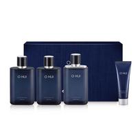 Ohui Meister for Men Hydra Lotion 110ml + Skin 100ml 2pcs + Cleansing Foam 40ml, 1 set blue