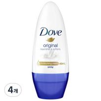 Dove Original Roll-On Deodorant, 16 pieces white