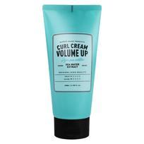 Graphen Jeju Seawater Volume Up Curl Cream Hair Styling Agent, 180ml, 1 piece white