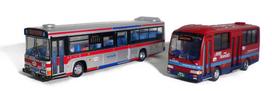 Tomytec The Bus Collection Tokyu Transe 20th Anniversary Set gray