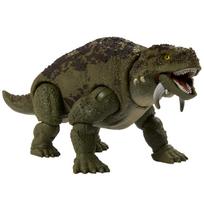 Mattel Jurassic World Hammond kolekcijos Scutosaurus figūrėlė judančiam dinozaurui Apie 14 cm Amžius 8 ir JDJ08 Vaikams, Žaislas, Didelis, Ilgas, Aukštyn, Žalias, žalia