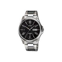 CASIO G-Shock MTP-1384D-1A MTP-1384D-1A Silver Strap Black Dial black